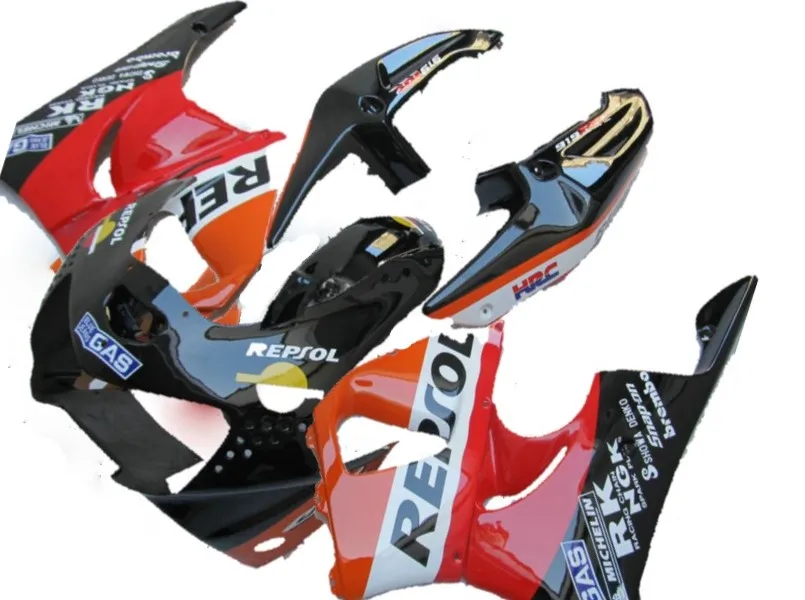 

Motorcycle bodywork fairing kit for Honda CBR900RR 1998 1999 REPSOL red white black fairings CBR 919RR CBR 900RR 98 99-Nn