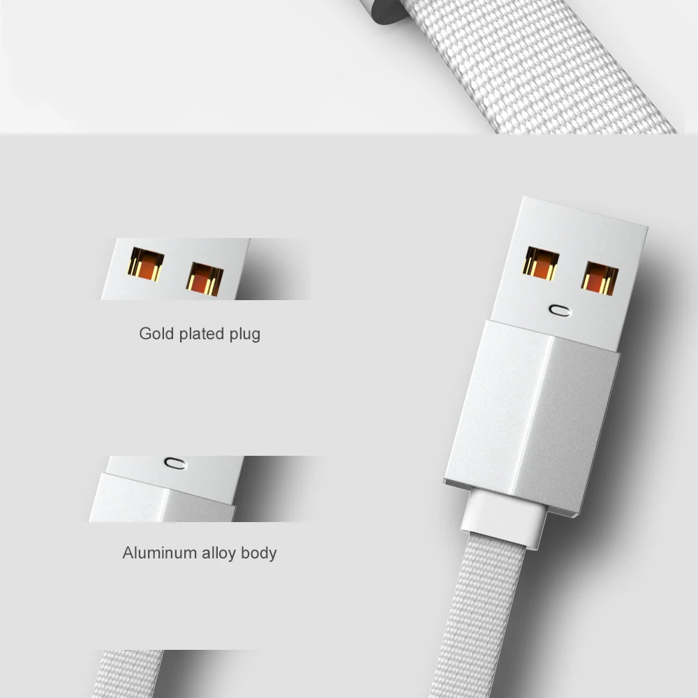 Плоский кабель USB type-C кабель 0,25 m-3 m кабель для синхронизации данных для samsung Xiaomi Быстрая Зарядка Кабели для мобильных телефонов
