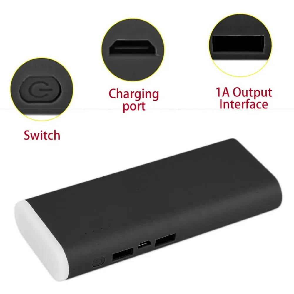 USB внешний аккумулятор портативный размер резервного аккумулятора зарядное