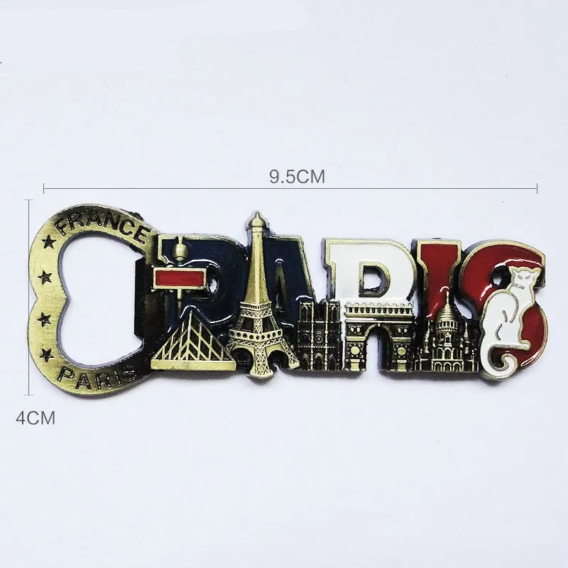 3D магниты на холодильник туристические сувениры Известные здания по всему миру