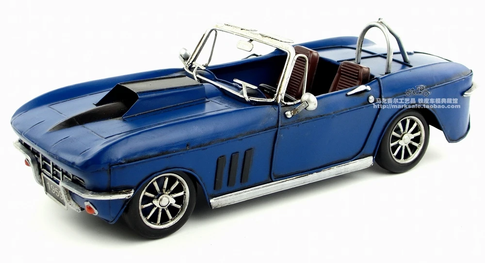 Поделки из олова в стиле ретро 1963 украшение для дома supercar старые декоративные