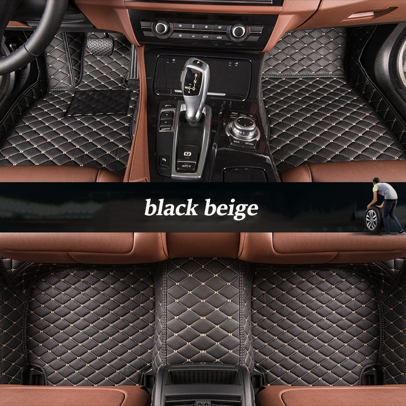 

kalaisike Custom car floor mat for Ford all models focus explorer mondeo fiesta ecosport Everest s-max Mustang edge Tourneo kuga