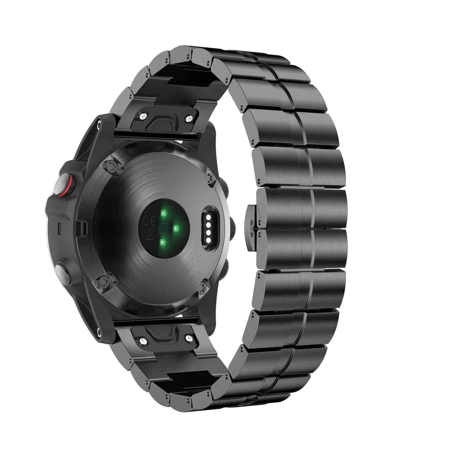 

Ремешок для Garmin Fenix 5X/3/3hr, Ширина 26 мм, браслет из нержавеющей стали для наручных часов, спортивные браслеты с функцией быстрого крепления