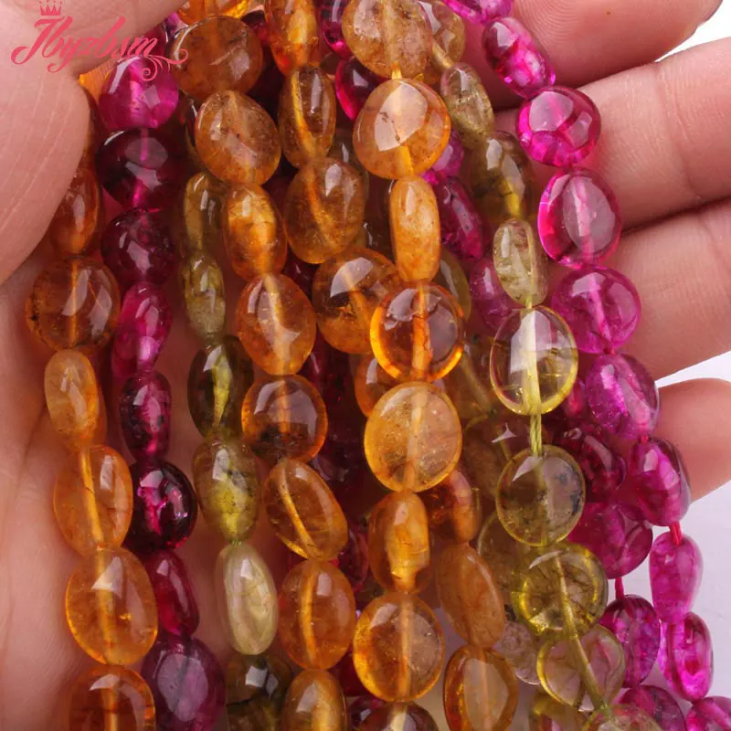 6x12-7x13mm Freeform кварц драгоценного камня Бусины для DIY Цепочки и ожерелья Браслеты