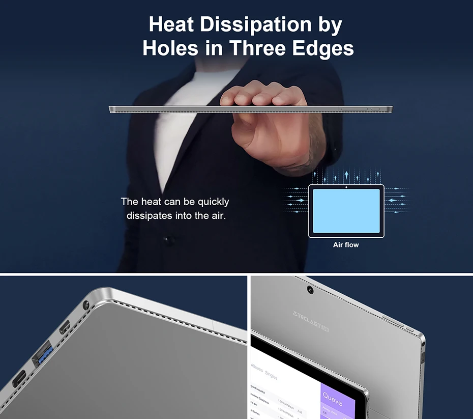 Планшет Teclast X6 Pro 2 в 1, 8 ГБ ОЗУ, 256 Гб SSD, 12,6 дюймов, 1920*2880, FHD ips, Intel M3-7Y30, Windows 10, сенсорный экран, планшет, USB3.0