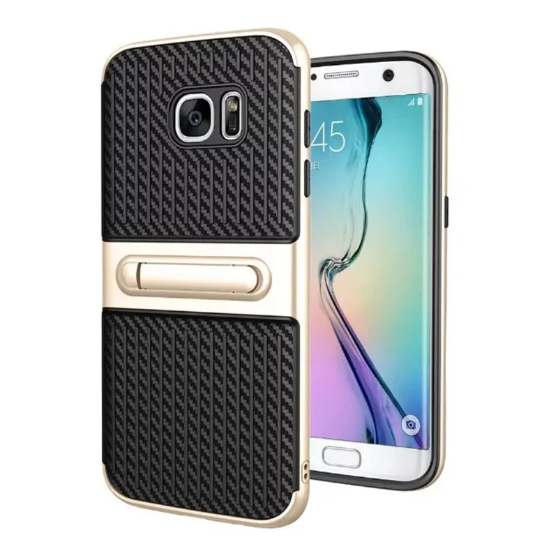 Udapakoo Роскошный чехол для samsung Galaxy A3 A5 A7 2017 ТПУ кремния Hybrid + PC Стенд Cover Броня