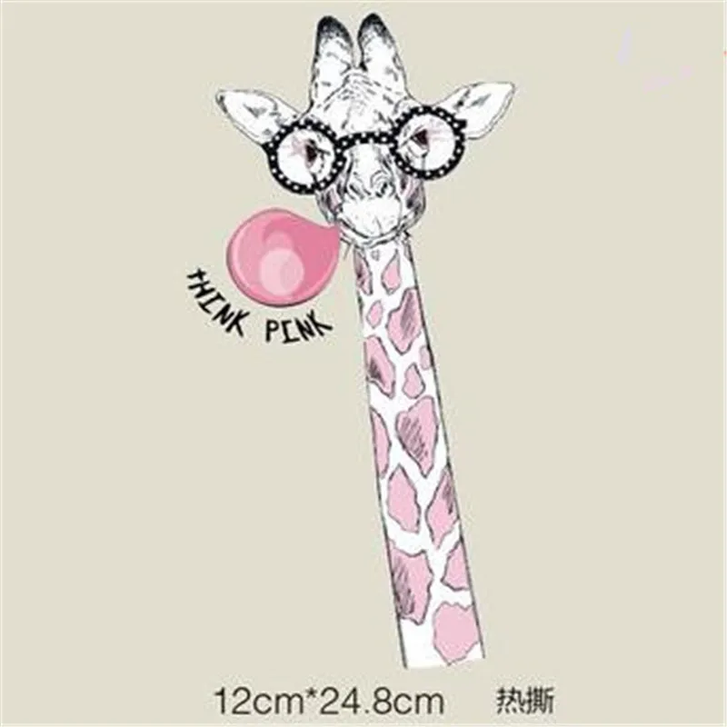 Нашивка С жирафом ривердейлом для одежды термопереводная печать футболка женщин