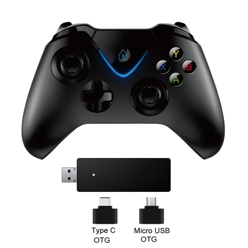 2 4G Беспроводной контроллер для microsoft Xbox One джойстик двойной шок Win 10/7/8 PS3