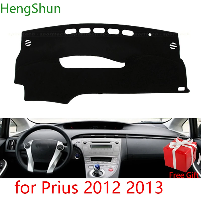 Для Toyota Prius 2012 2013 коврик для приборной панели стайлинга автомобиля автомобильный