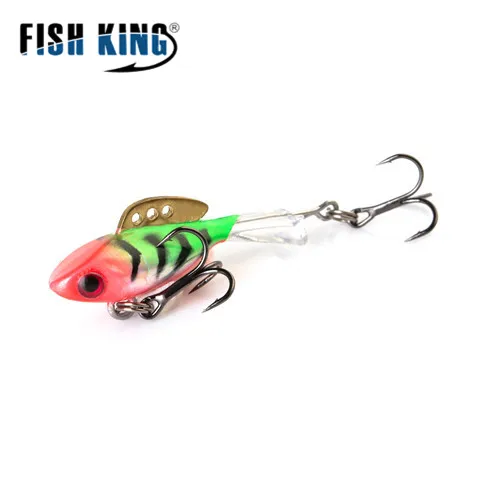 as photo FISH KING 1 шт. приманки для подледной рыбалки зимняя приманка жесткая балансировочная приманка для ловли свинца - Цвет: as photo