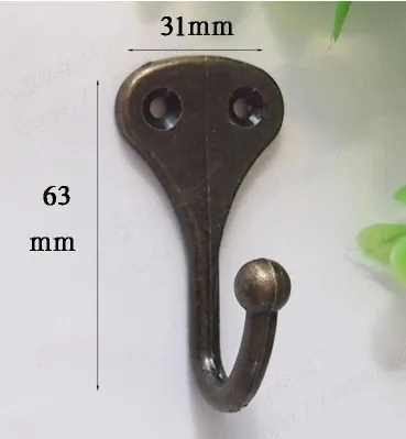 Металлические аксессуары крючки из цинкового сплава для ткани винтажный