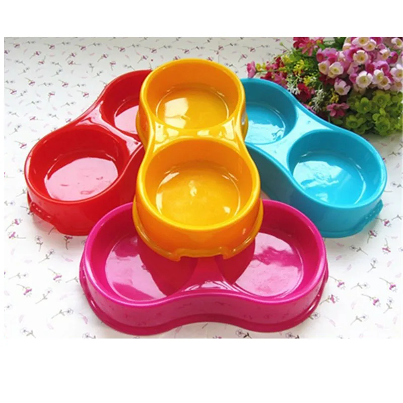 Бесплатная доставка Высокое качество аксессуары Перрос двухпортовые миски для