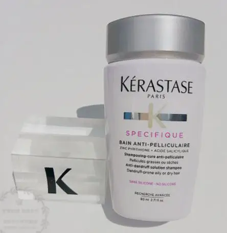 Очищающий шампунь Mini-Kashi Dedandruff, 80 мл, жирный/сухой перхоти, антипритический корень, особенно контроль масла и анти-стриппин - Цвет: Слоновая кость