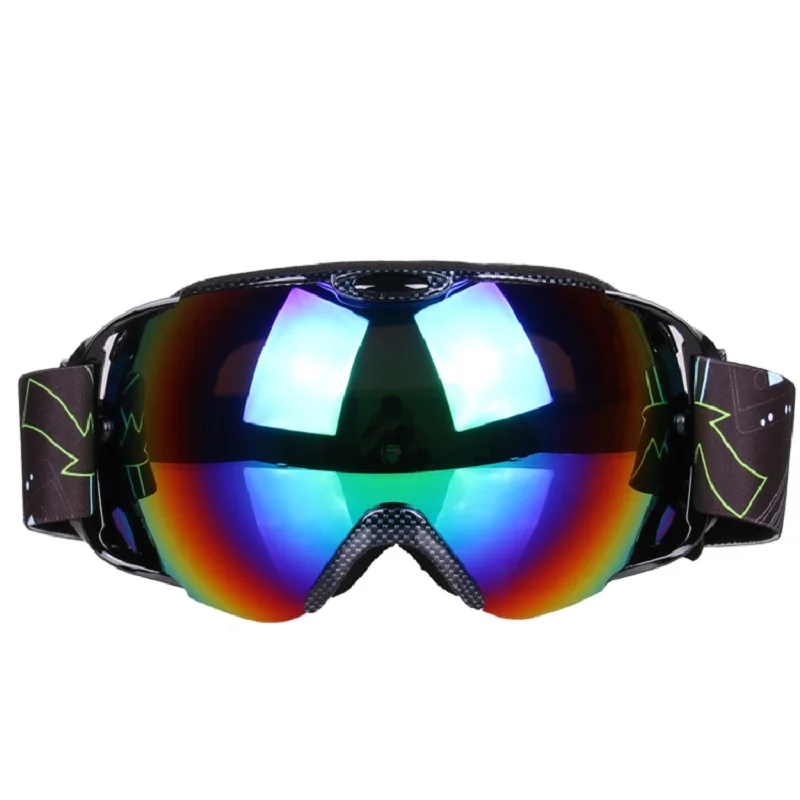 Мотоциклетные очки зимние лыжные gafas двухслойные противотуманные защитные UV400