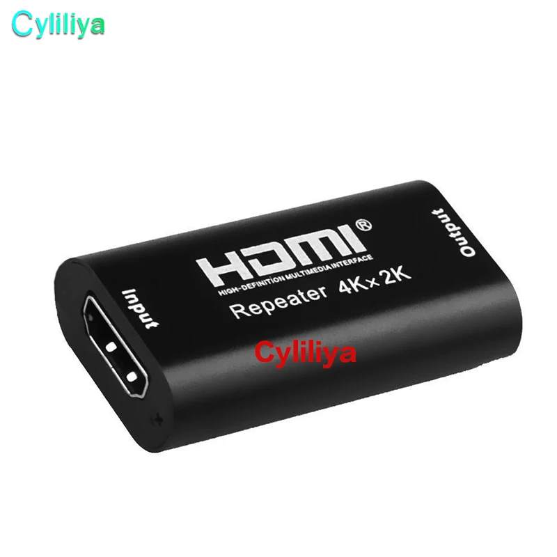 50 шт. Ретранслятор HDMI 1080P 3D 4K * 2K ретранслятор удлинитель усилитель адаптер для