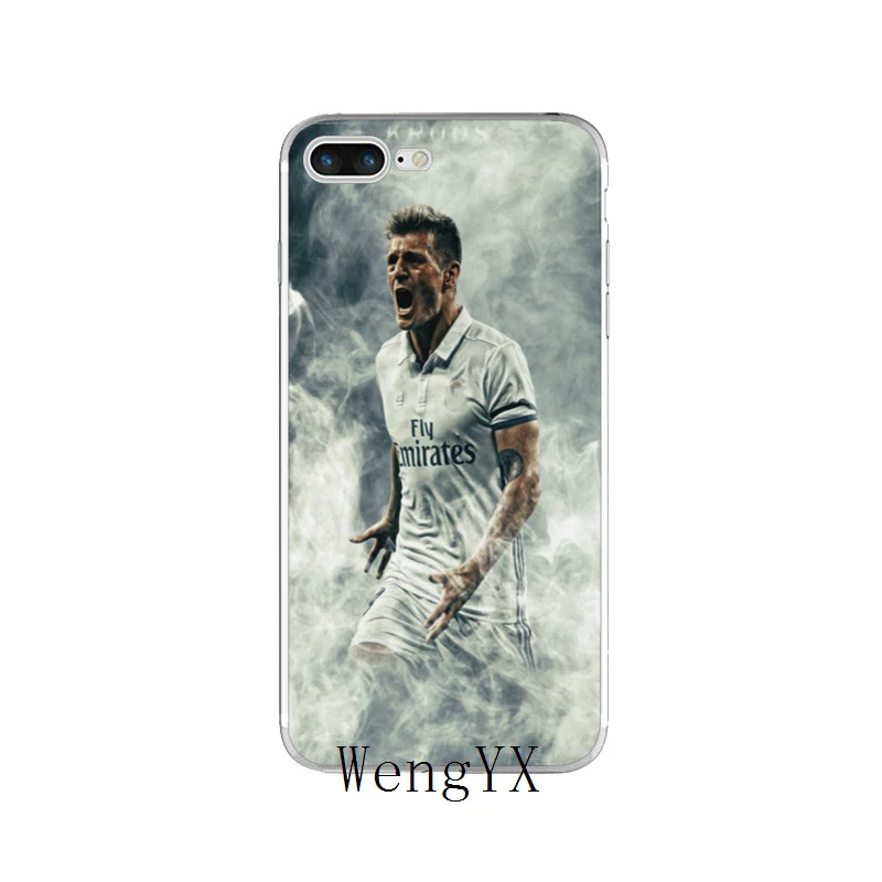 Немецкий футболист Toni Kroos 8 тонкий силиконовый мягкий чехол для телефона для iPhone X 8 8plus 7 7plus 6 6s plus 5 5S 5c SE 4 4S - Цвет: ToniKroosA09