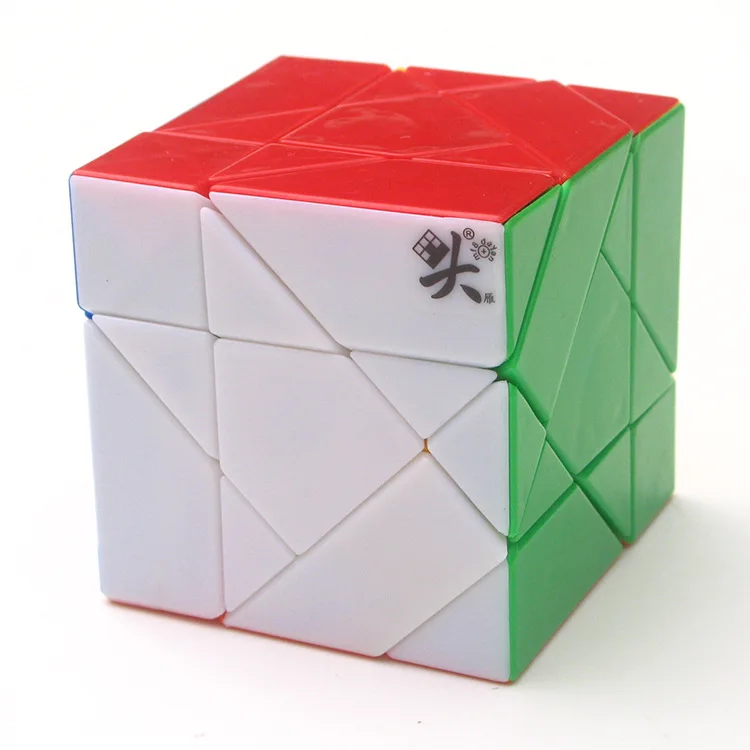 Даян extreme Tangram 11 Tangram Stickerless Cube Cubo magico головоломки-8 оси 3 ранга высокое качество образовательных подарок игрушки