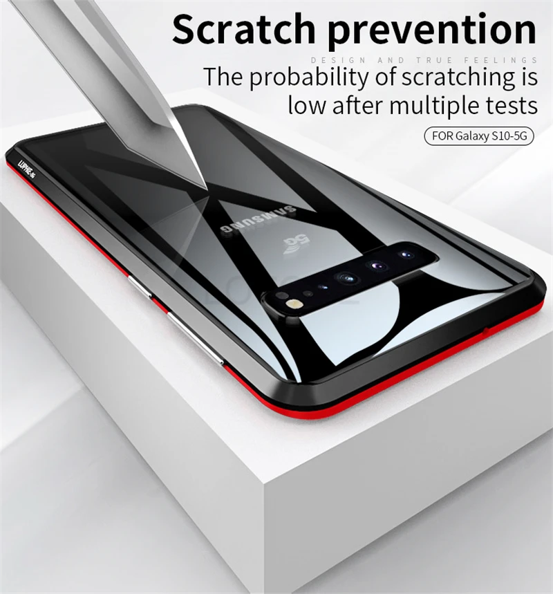 360 Полный корпус защитный чехол для samsung Galaxy S10 S9 S8 Plus Note 9 8 Магнитный бампер Оболочка Чехол для samsung S10 5G чехол s On