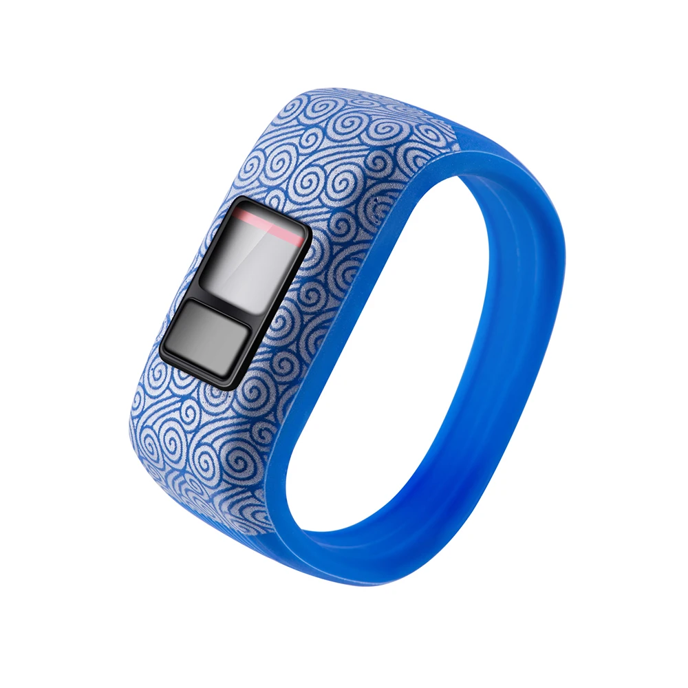 Мягкий браслет ремешок для часов Garmin Vivofit Jr/для Jr2 3 Универсальный Детский с узором