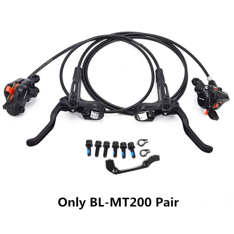 SHIMANO BL MT200 тормозной велосипед mtb Гидравлический дисковый тормоз набор зажим