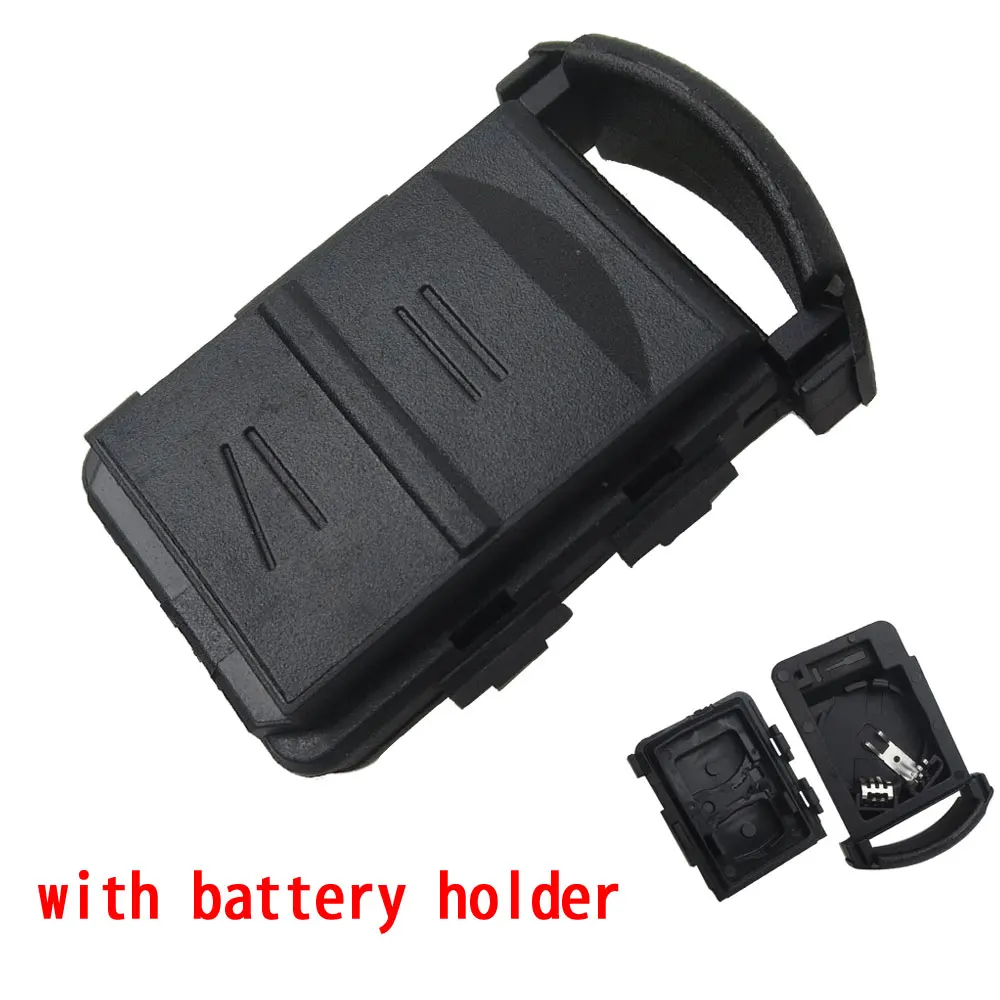 With Holder Case OkeyTech дистанционный Автомобильный ключ для Vauxhall Opel Corsa C Combo Tigra Meriva Agila Combo 2 кнопки авто ключ автомобильные аксессуары - Цвет: With Holder Case