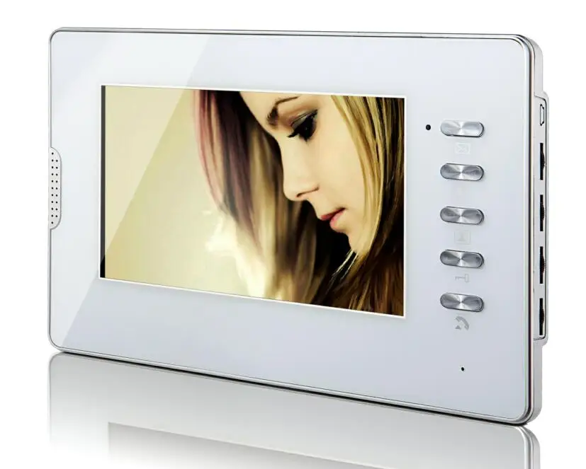 Yobang Security 6 Units Apartments Video Goalkeeper Home Door Phone Doorbell System Lcds Video Intercom For The Flats/Families