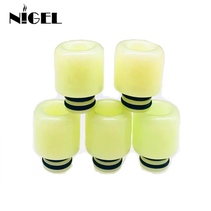 

510 Luminous Noctilucent Drip Tips For Vaape RDTA RDA Atomizer Luminous Mouthpieces Electronic Cigarette Accessory