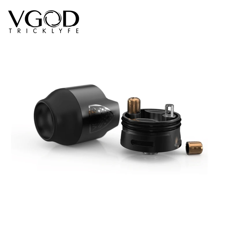 Оригинальный VGOD Elite RDA бак 24 мм распылитель двойной вертикальный пост дизайн