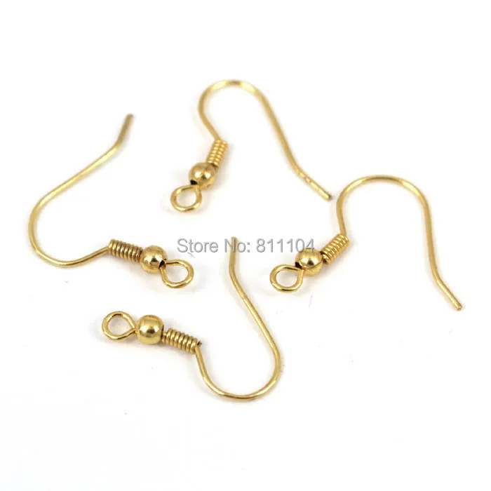 Рыболовные металлические застежки для сережек 20 шт./лот застежки-крючки