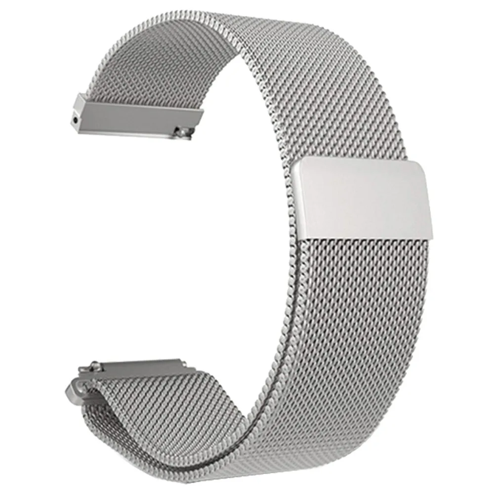 Milanese Magnetic Luxury WatchBand Strap on for Huami Amazfit Bip Youth Watch Stainless Steel Replacement Band Wrist Straps | Электроника