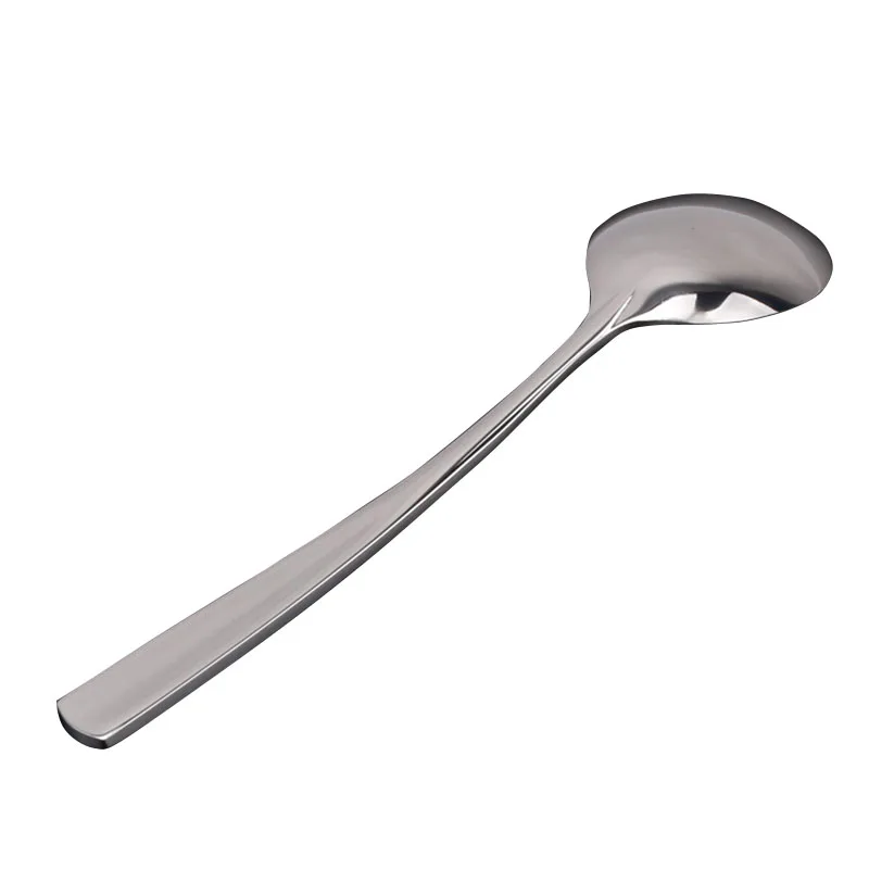 2 шт. большая ложка из нержавеющей стали длинные службы Корейская рисовая для