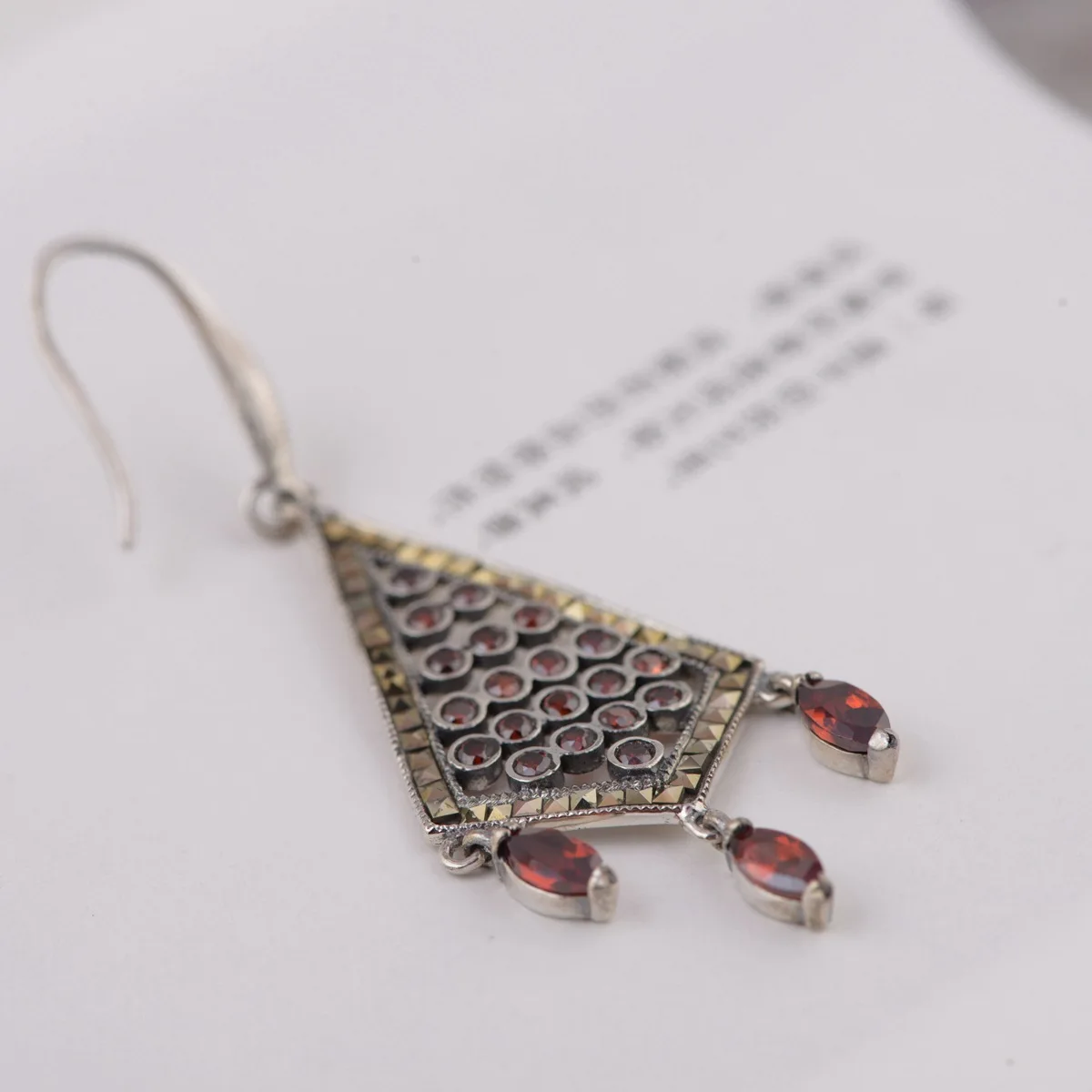 Новые модные ювелирные изделия оптом настоящие серьги из чистого серебра 925