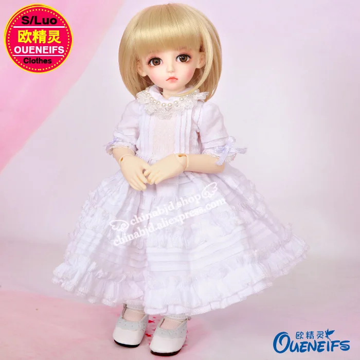 BJD одежда 1/6 плиссированная юбка кукольный костюм элегантность и красота платье для Luts Hanael YF6-175 аксессуары для кукол