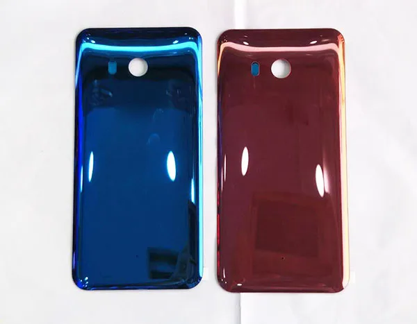 Для HTC U11 без камеры Крышка батарейного отсека чехлы задняя крышка черный белый