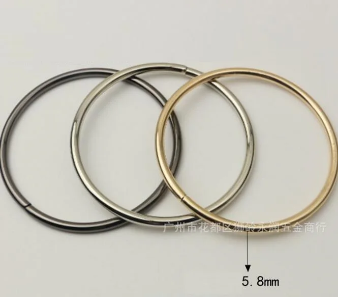 (10 шт./лот) фабричные оптовые сумки металлические аксессуары внутренний диаметр 10