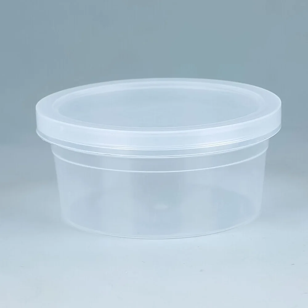 Новинка 10 шт. полипропиленовый круглый пластиковый ящик запечатанный бытовой