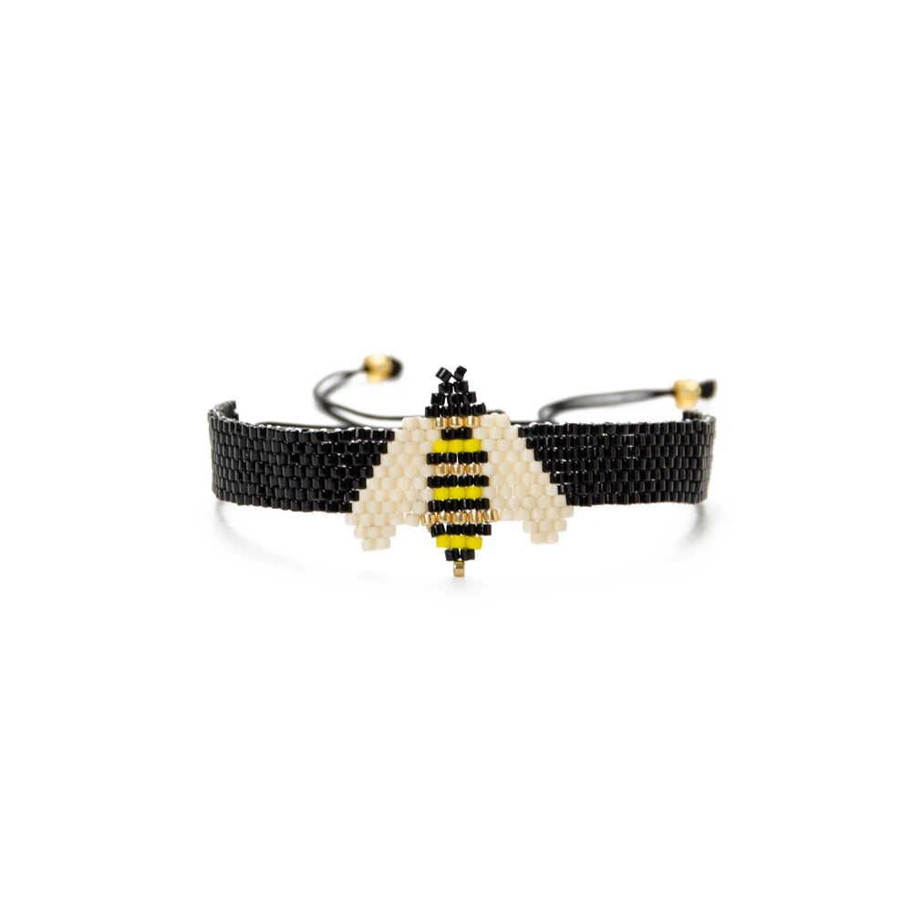Shinus 10 шт./лот Boho MIYUKI Bee браслеты из бисера женские летние ювелирные изделия Etsyhandmade тканые Bileklik Mujer Pulseras