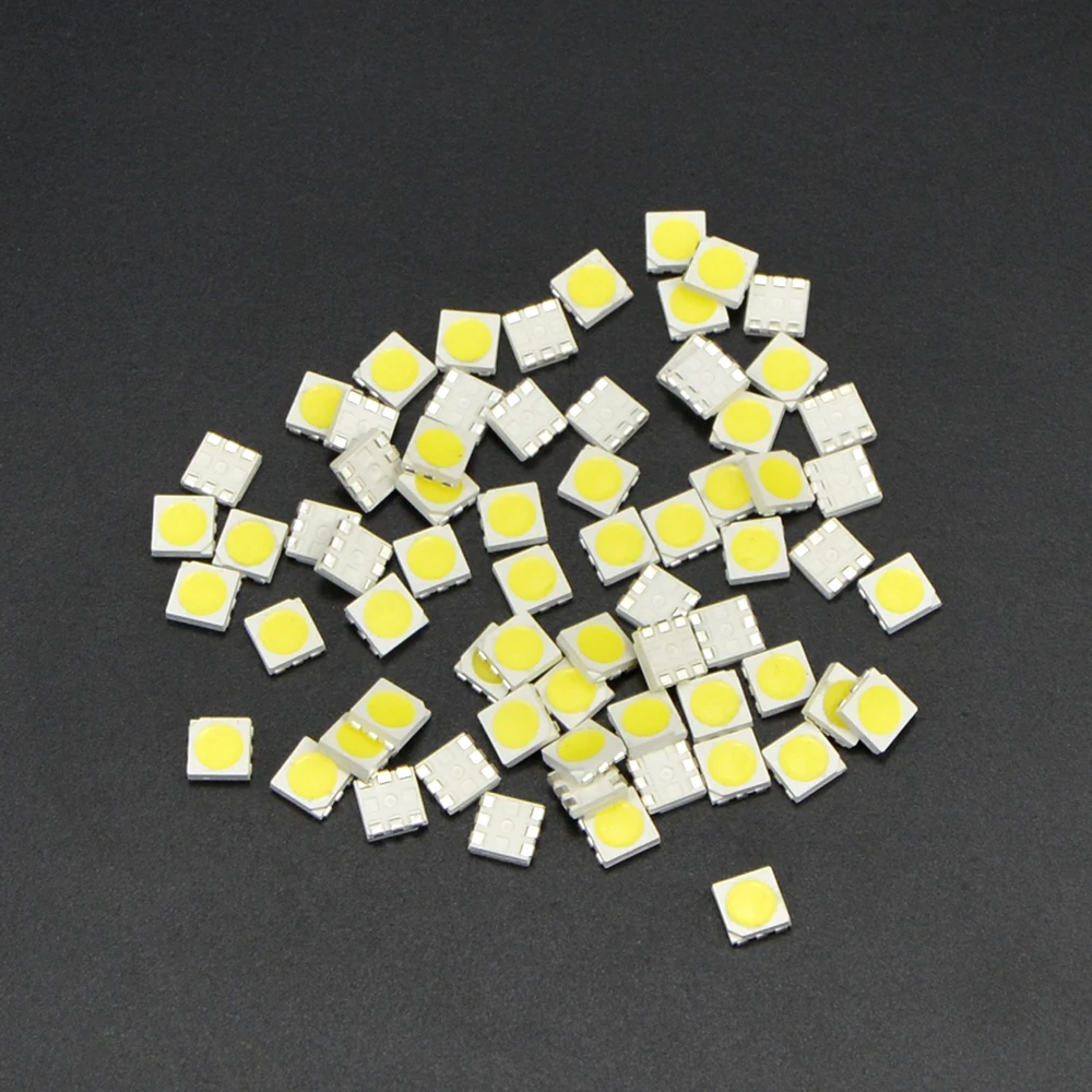 СВЕТОДИОДНЫЕ Чипы SMD 5050 0 5 Вт 30 40 лм белые/теплые белые светодиодные диоды лампы