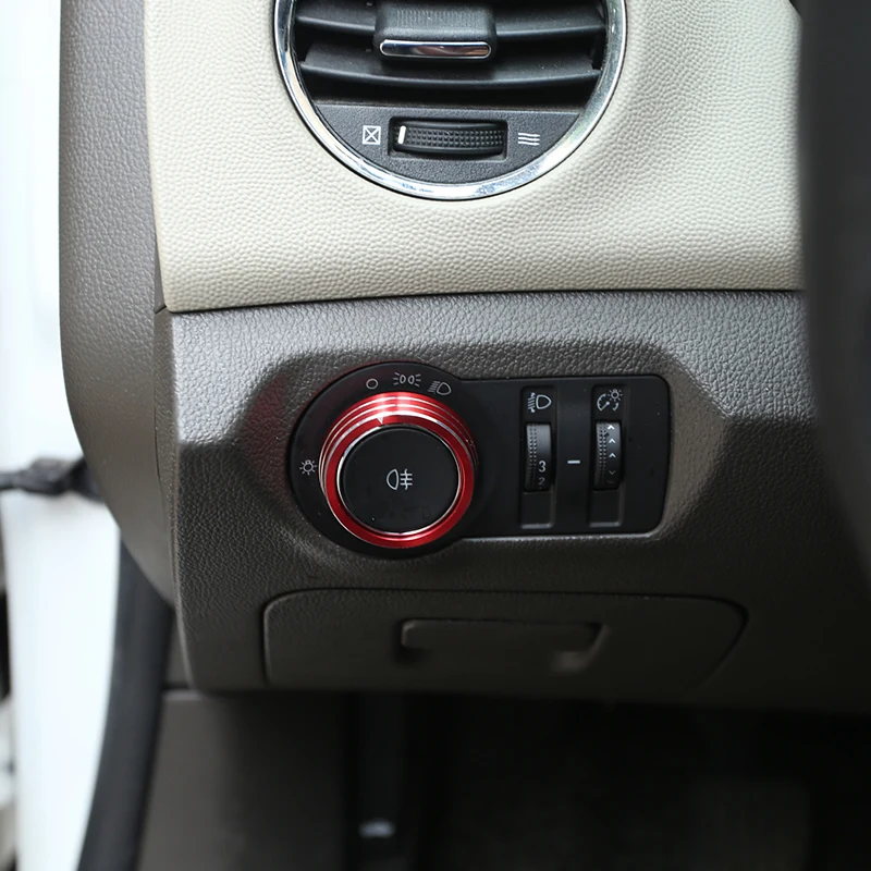 Немного Изменить ручка переключатель фар из нержавеющей стали отделка