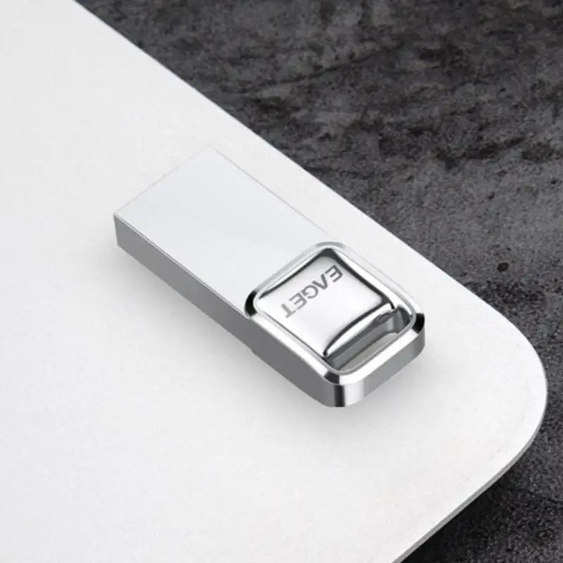 EAGET U1 USB флэш-накопитель 32 Гб металлическая Водонепроницаемая Флэшка USB карта памяти 16 ГБ флеш-накопитель реальная емкость USB флэш-диск U