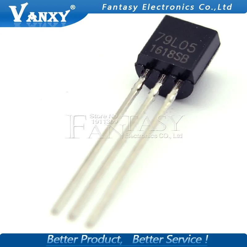 20 шт 79L05 TO92 WS79L05 TO 92 5V 100mA DIP регулятор напряжения|voltage regulator|regulator voltage5v regulator |