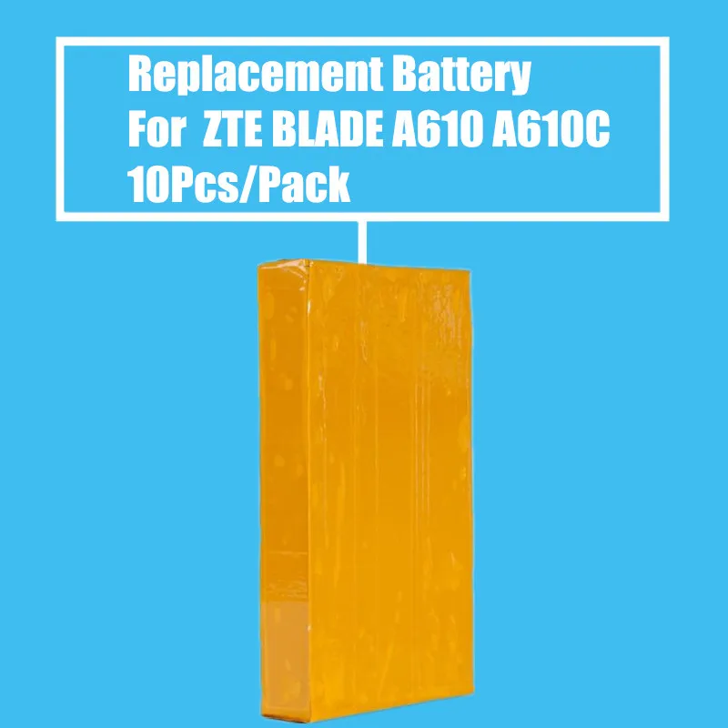 Новое поступление 10 элементов запасная батарея 4000 мАч для ZTE Blade A610 A610C A610T BA610C BA610T |
