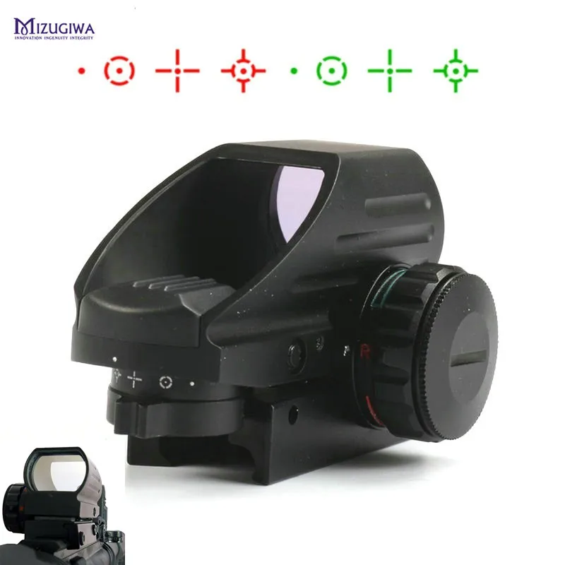 4 сетка тактический АК голографический 1x22x33 Reflex Красный Зеленый лазерный точка