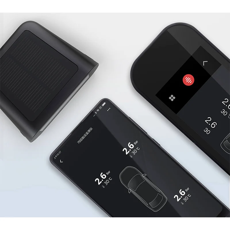 Xiaomi 70Mai датчик давления в шинах TPMS тестер мониторинг солнечной беспроводной