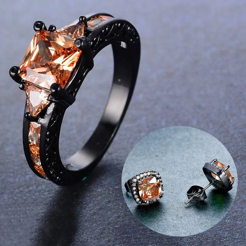 ROXI бокал для шампанского с украшением в виде кристаллов квадратные серьги и