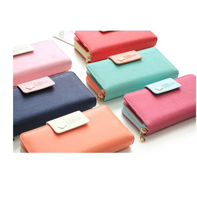 WDPOLO корея известный дизайн птицы логотип женские кошельки женский стандартный