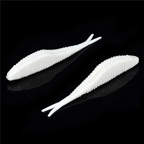 colorF 10 шт./лот Shad Мягкая приманка 6 см/7 см 1,5 г/2,5 г для рукоятки крючок под червя roofvissen искусственная силиконовая Форель Приманка мягкий гольян - Цвет: colorF