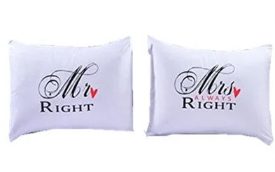 

Pillowcases Couples Pillow Cases Mr Mrs Pillows Unique Wedding Gift Mr Mrs Gift for Couple Bridal Shower Gift for Newlyweds Newl