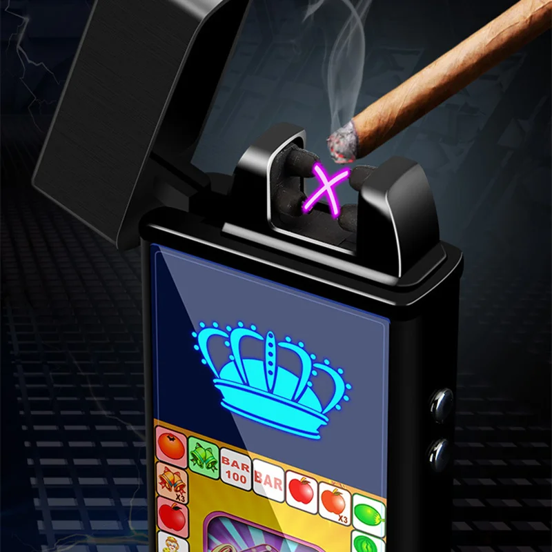 Многофункциональная USB игровая Зажигалка перезаряжаемая ветрозащитные