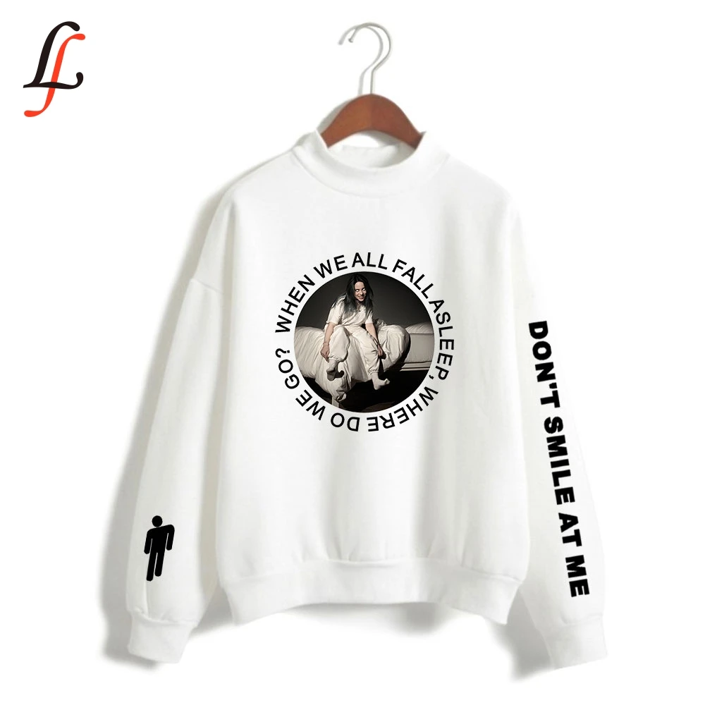 Billieeilish Billie eilish, Женская водолазка, толстовки, свитшоты, Kpop, повседневная верхняя одежда, хип-хоп, Bangtan, уличная одежда для мальчиков